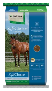 Nutrena SafeChoice Senior Pelleted Horse Feed