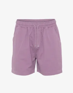 Organic Twill Shorts - Pearly Purple