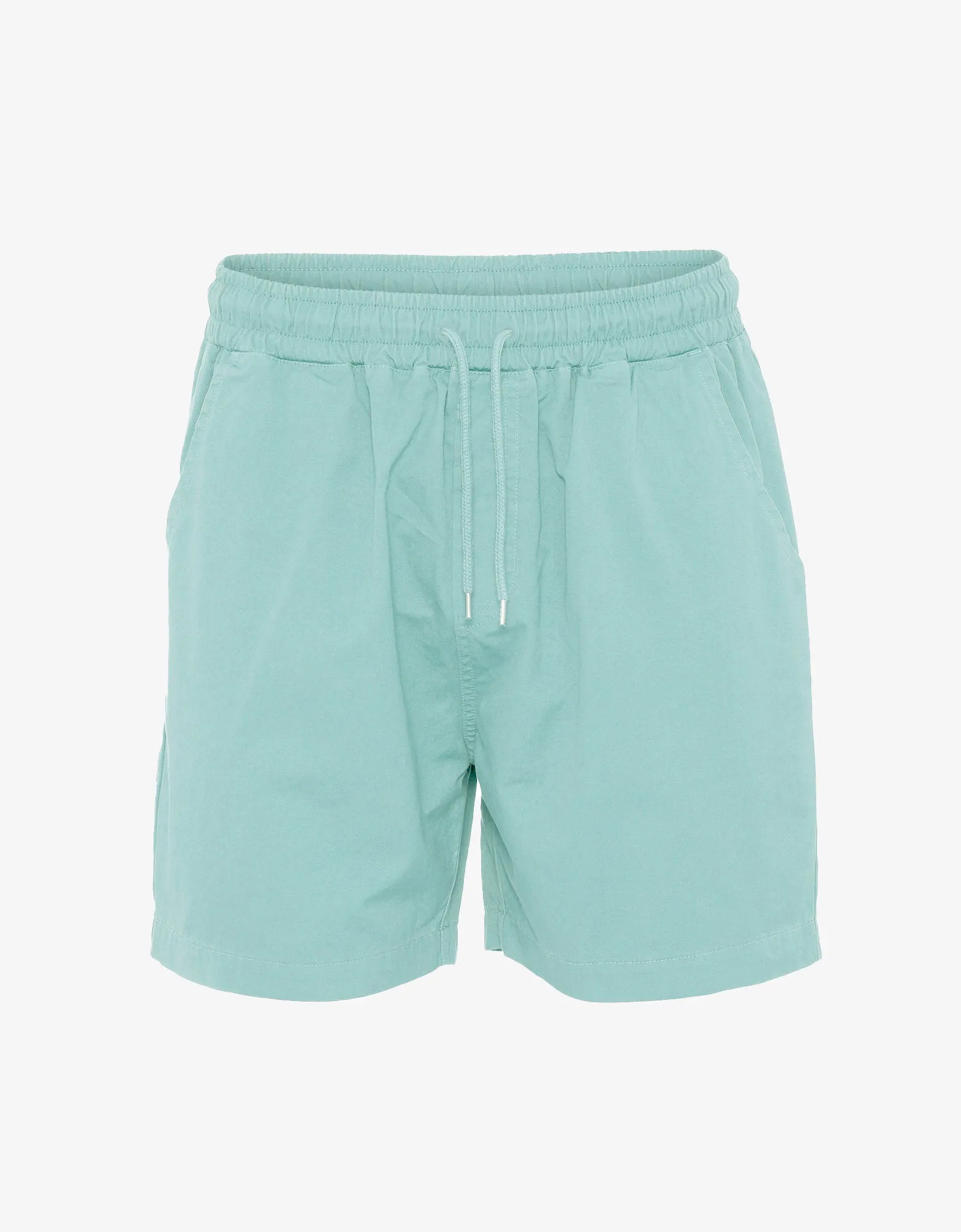 Organic Twill Shorts - Teal Blue