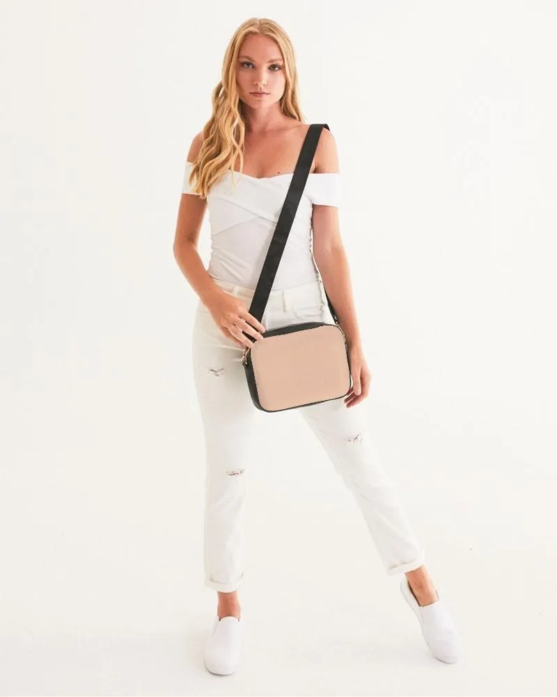 Pale Pastel Orange Crossbody Bag | Bright Pale Pastel Orange | C0M22Y30K0