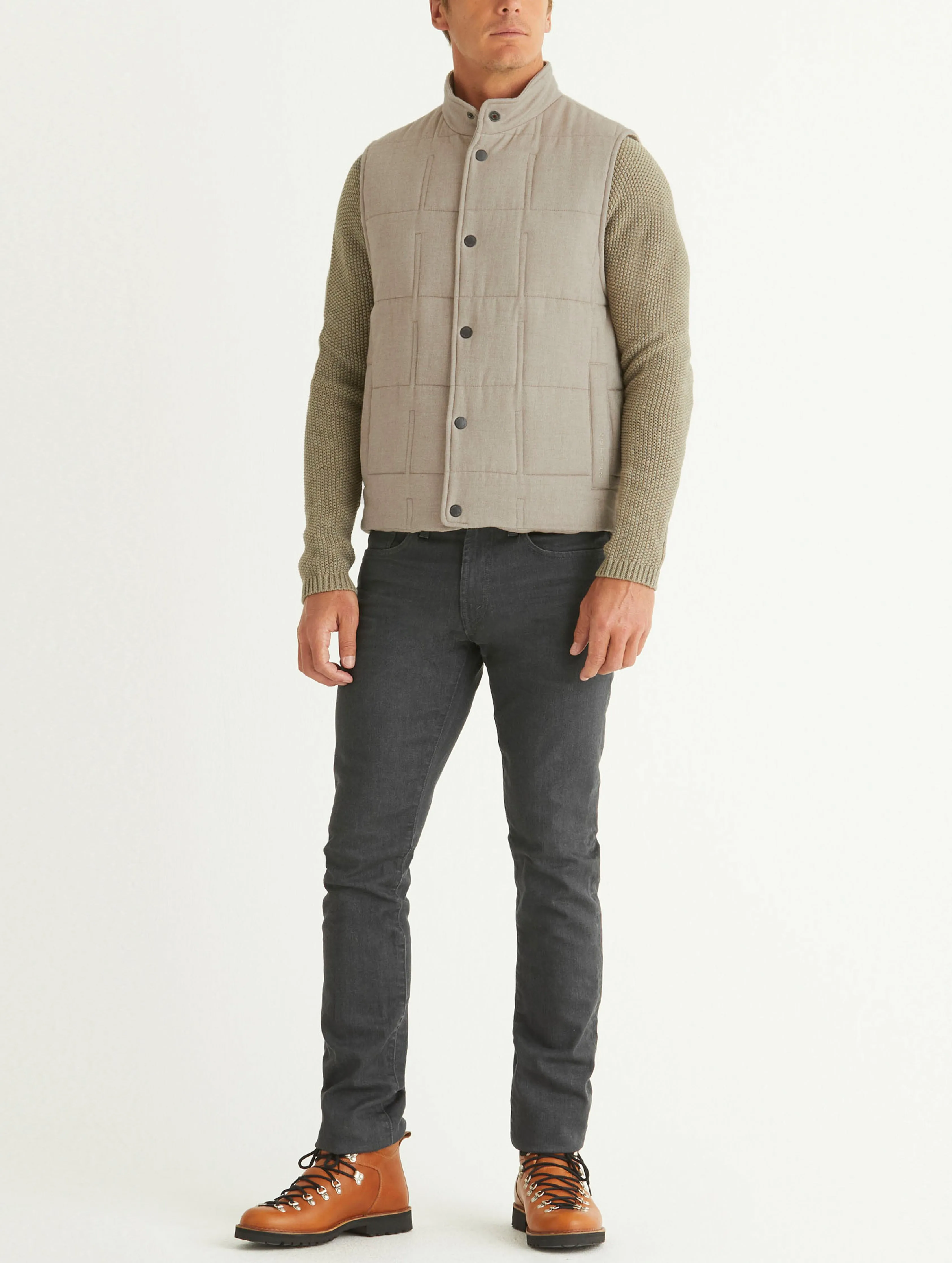 Paulson Insulated Vest - Toast Brown