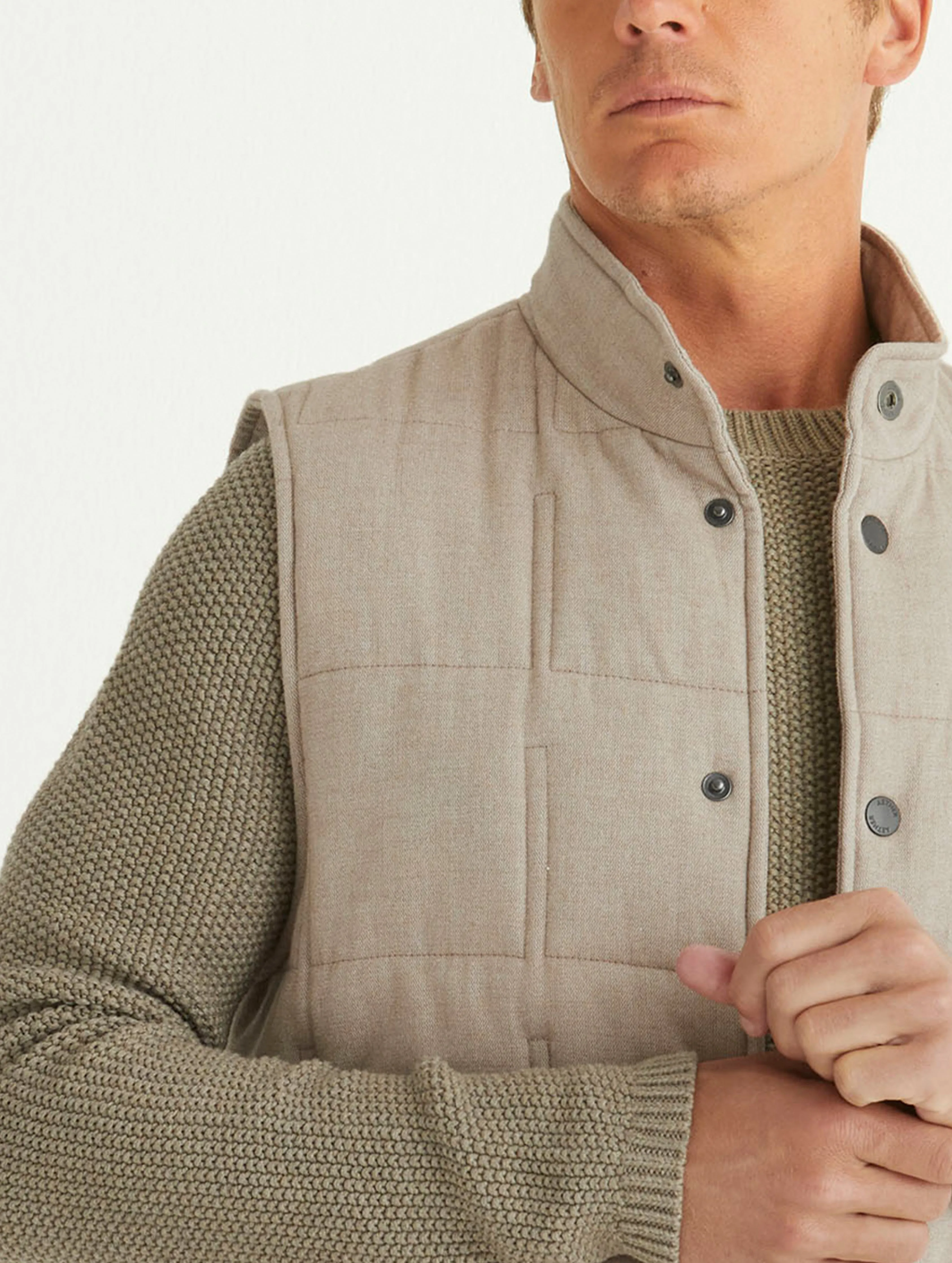 Paulson Insulated Vest - Toast Brown