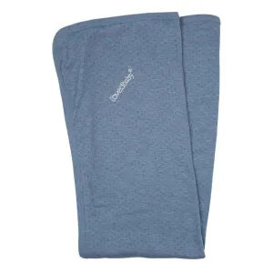 Pool Blue Pointelle Blanket