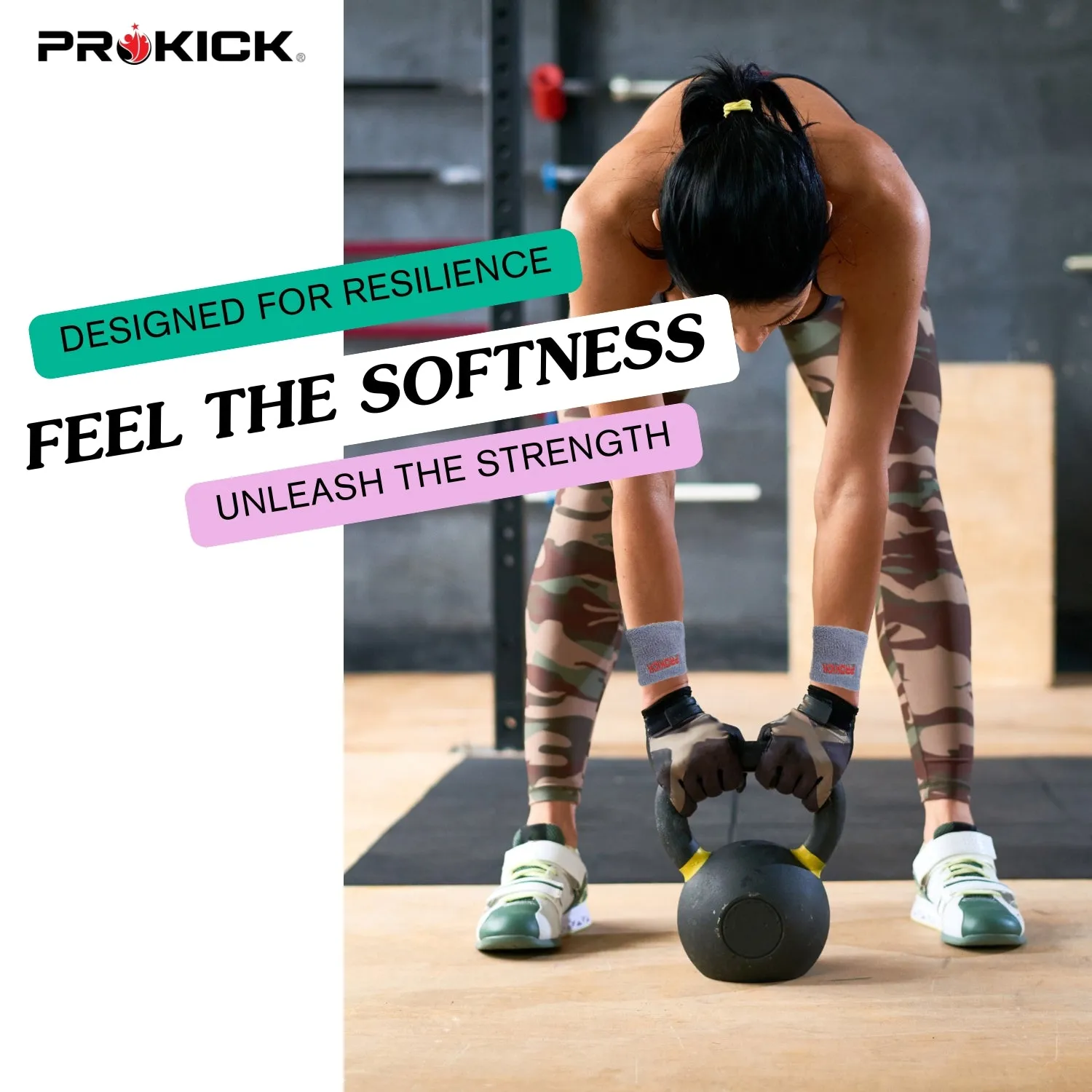 Prokick Cotton Wristband - Suitable for All Sports and Fitness Activities