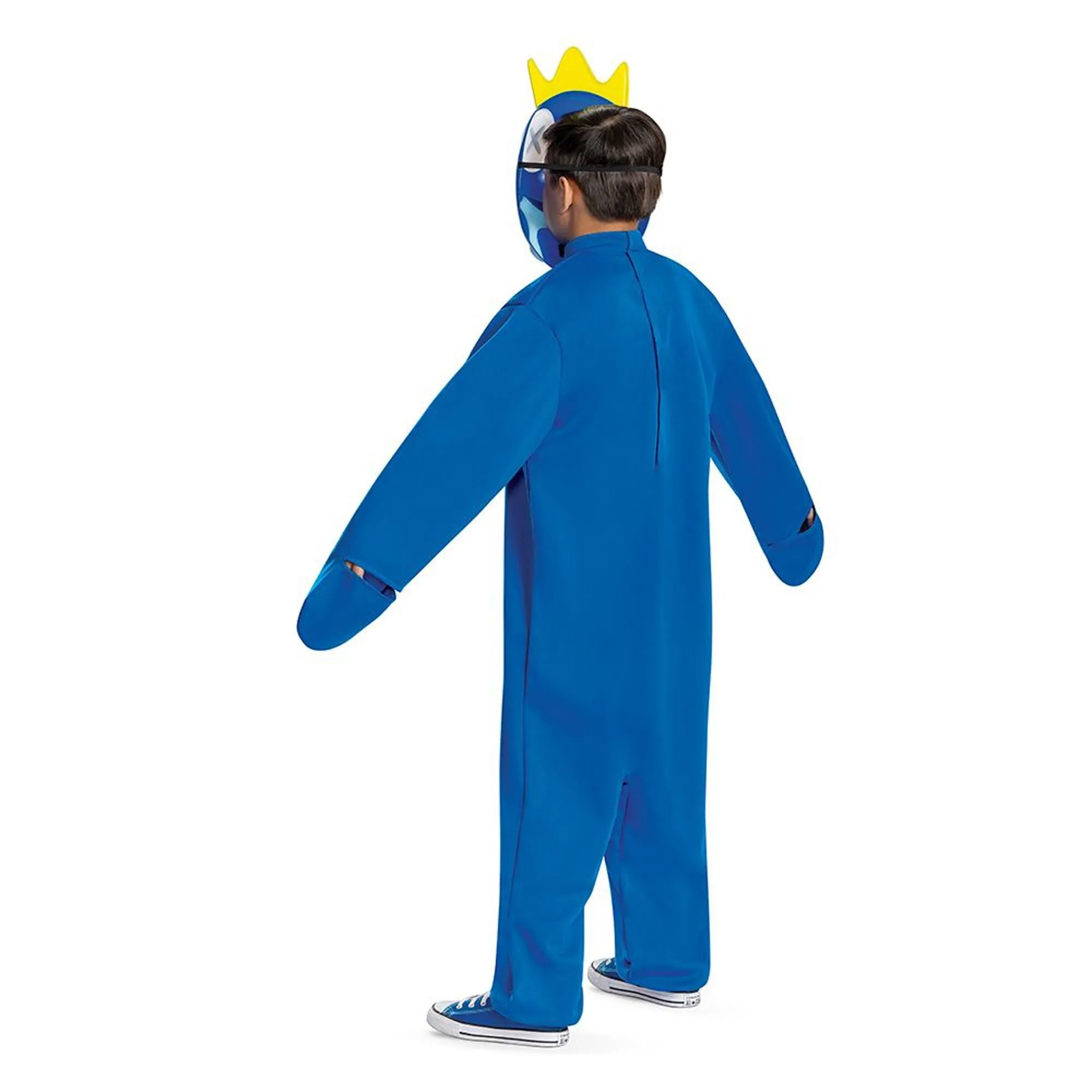 Rainbow Friends Blue Classic Costume for Kids, Blue Jumpsuit