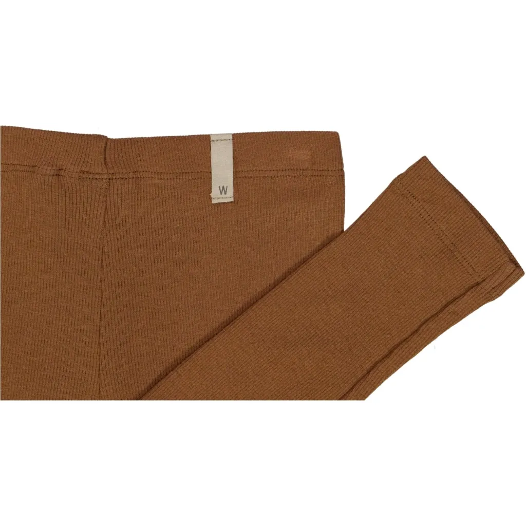 Rib Leggings - acorn