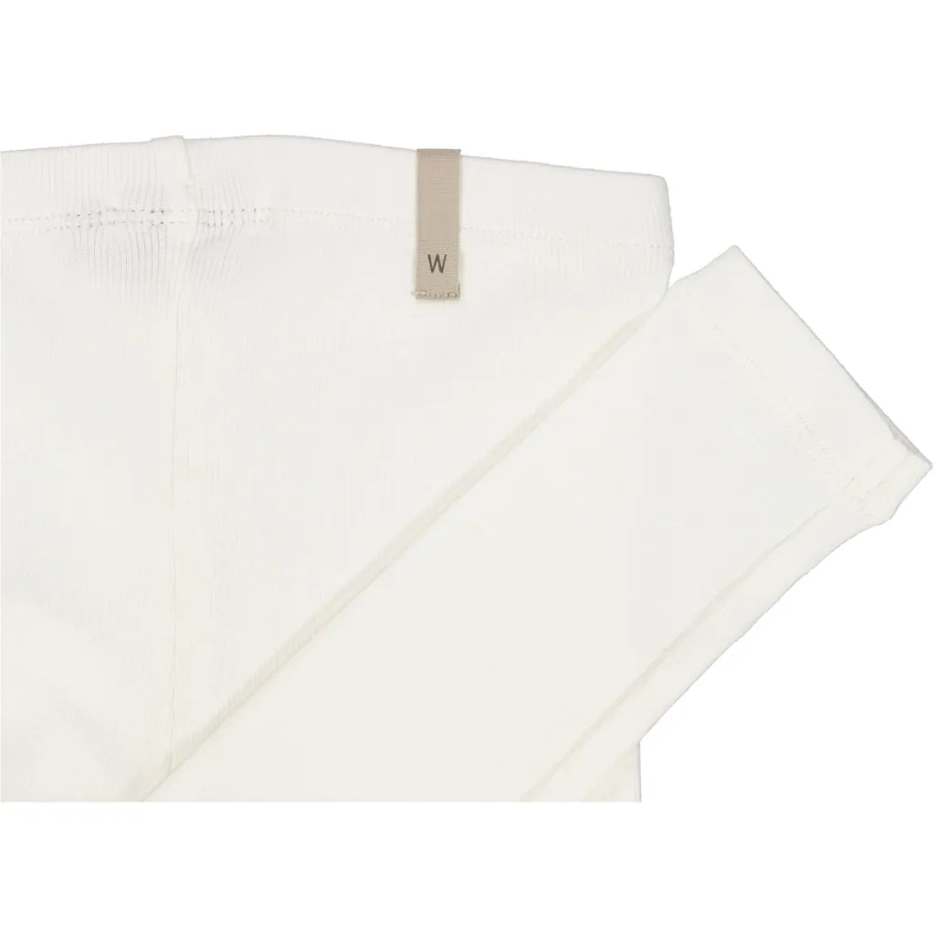 Rib Leggings - ivory
