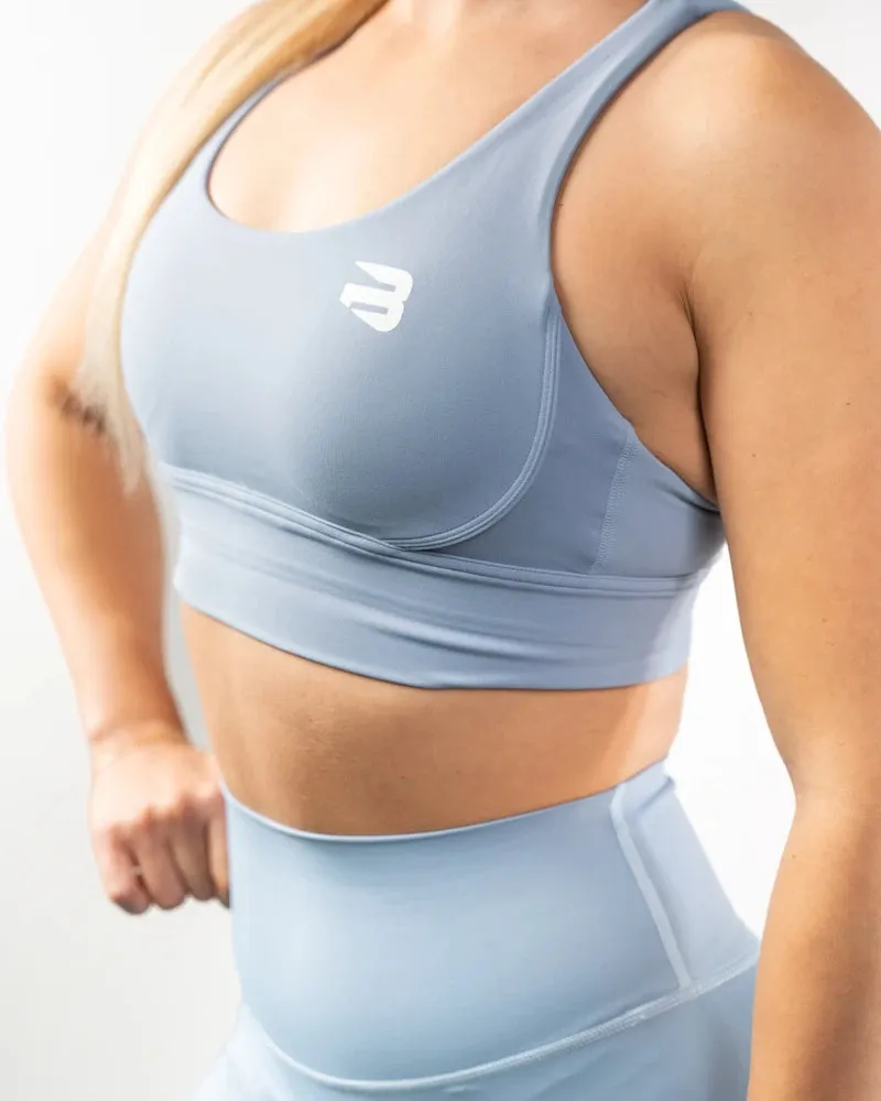 Seamless - Light Blue Sport Bra