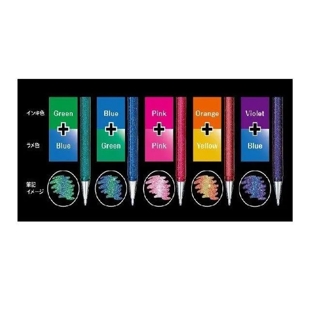 SHOWA NOTE x PENTEL Metallic Butterfly Pen 4 Colors Snoopy NO.914810001