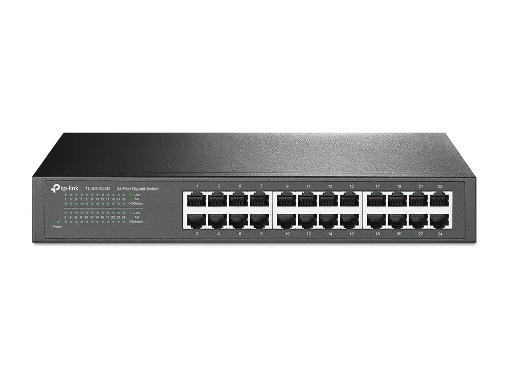 Tp-Link Tl-Sg1024d 24 Port Desktop/Rackmount Gigabit Switch